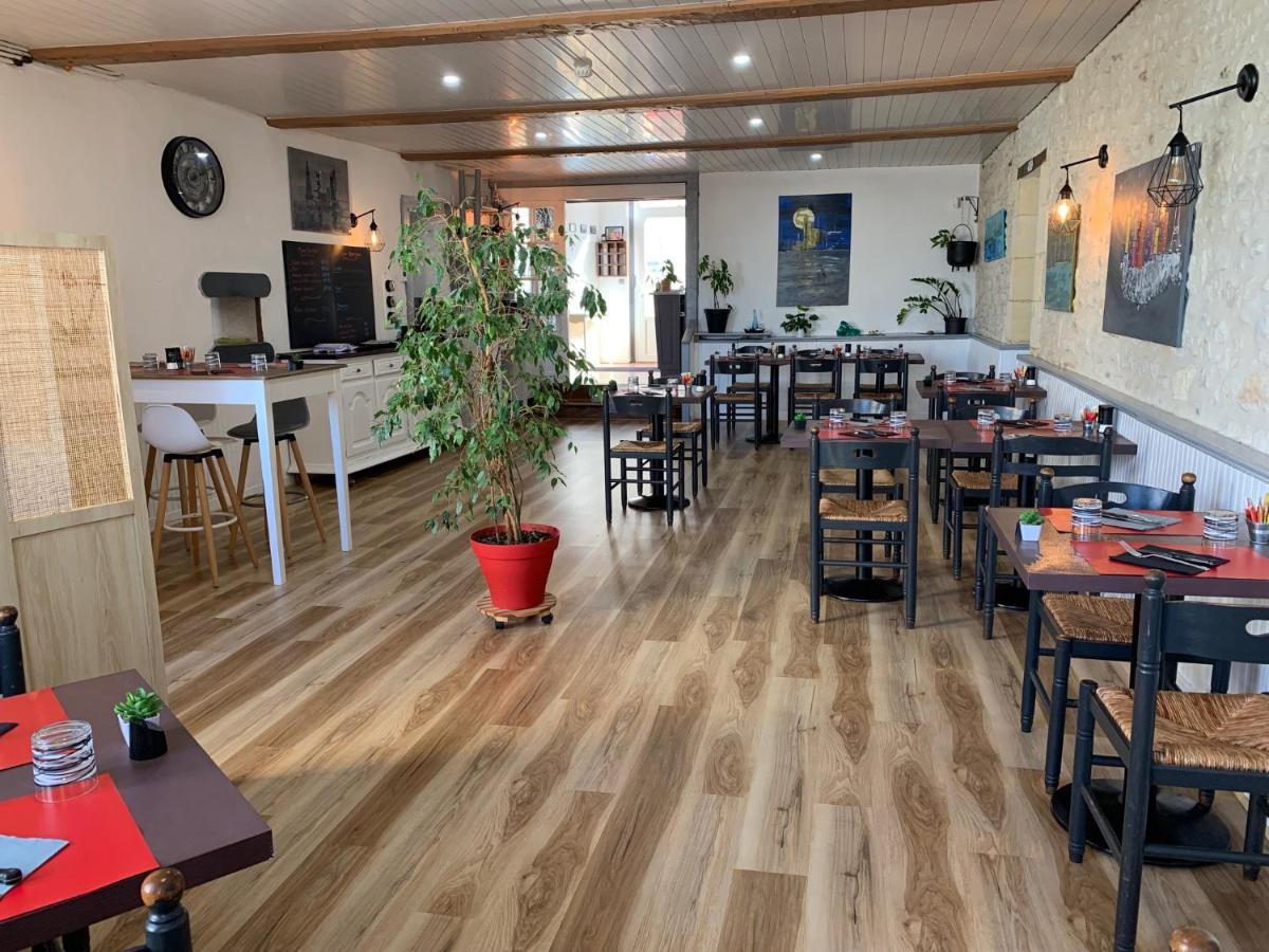 Hotel Restaurant De L'Union Mirambeau  Eksteriør billede